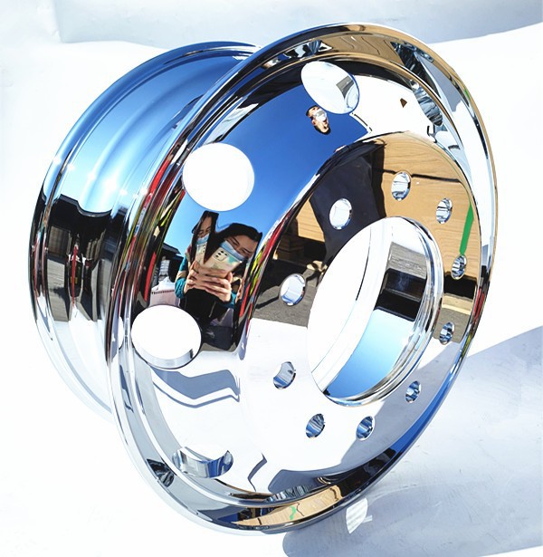 Water Chrome Aluminum Truck Rims 22.5