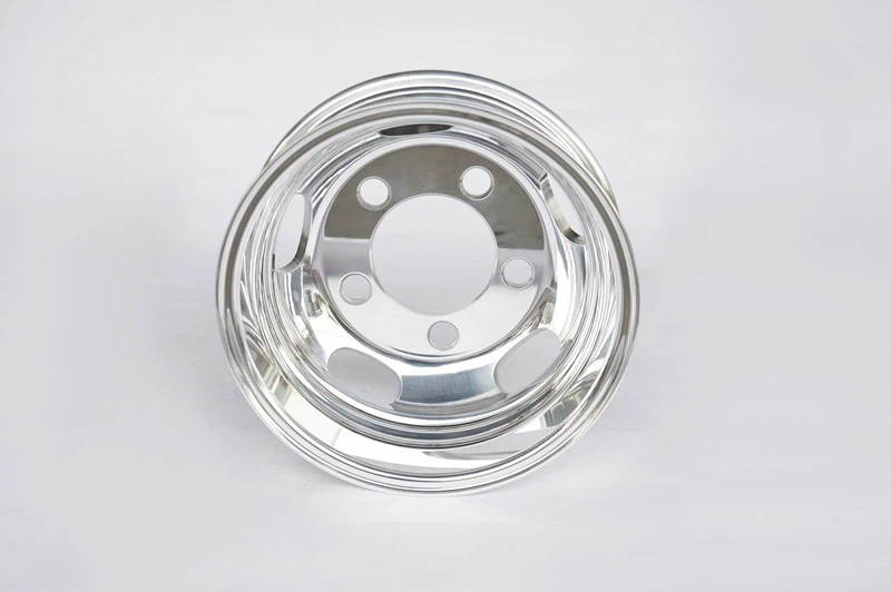 16x5.5 Polished Truck Wheels With 5 Lug factory
