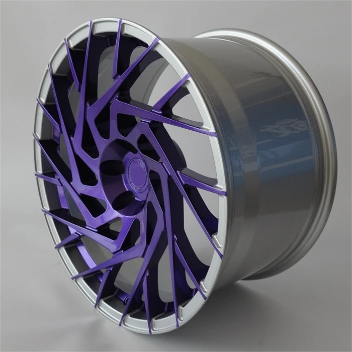 20inch Silver And Purple Forged Car Wheel For BMW