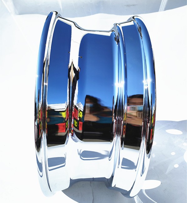 Chrome Forged Alloy Wheels Polished Rims 22.5 Inch factory